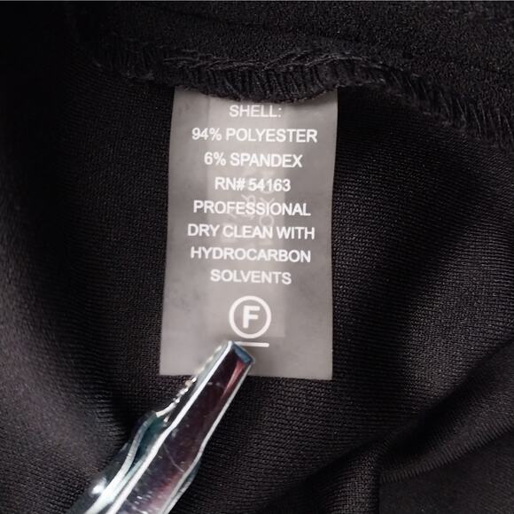 TOMMY HILFIGER! BLACK & WHITE W/GOLD BUTTON FRONT POCKETS, RETRO DRESS! SZ 16 - Picture 9 of 10